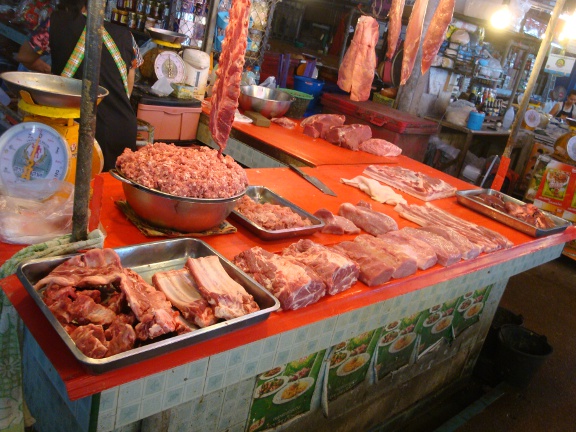 Pork stall