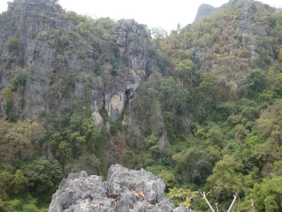 The Lost World - looking into the sink hole