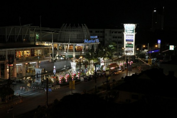 Village Market from devaree hotel (night)