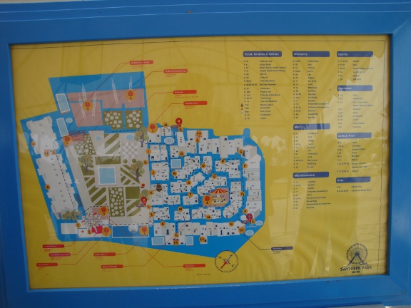 Theme Park map