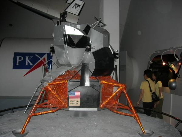 Apollo model at Museum