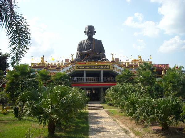 Large Monk statue