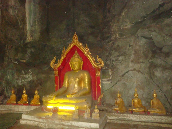 Images within the cave.