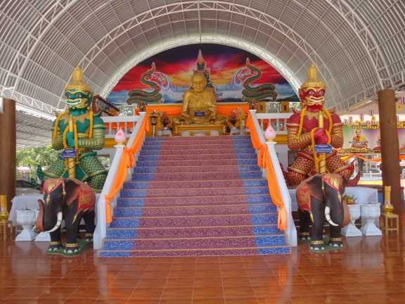 Inside the new Buddha complex