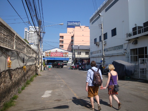 Daytime view, Poonsuk Road end looking towards Poonsuk Road.