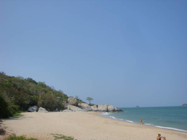 Beach looking north