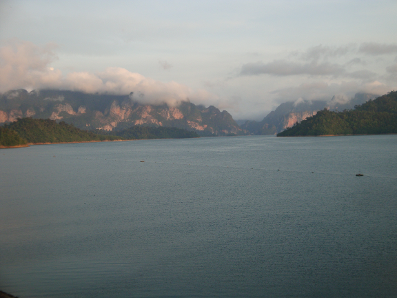 Sunrise over the lake