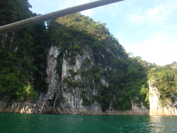 Limestone karsts everywhere - beautiful.