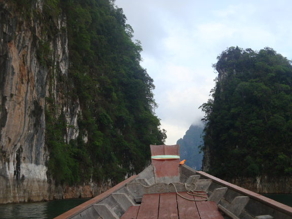 Limestone karsts everywhere - beautiful.