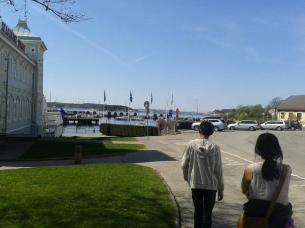 Harbour view of Strømstad and ideal locasion for &quot;Utepils&quot; (Outdoor - Beer