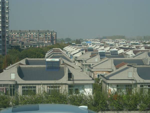 Maybe solar water heaters<br />in Beijing