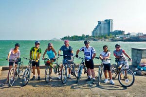Down at the Hua Hin pier.