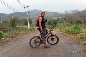 Riding around the mud is fun, but the clean of the bike is not so much!