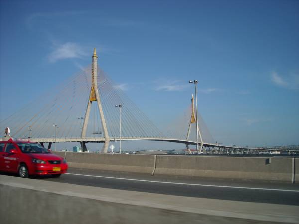 New bridge in Bangkok 2<br />maybe Rama 9